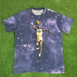 Space-Jam Basketball Graphic T-Shirt RARE